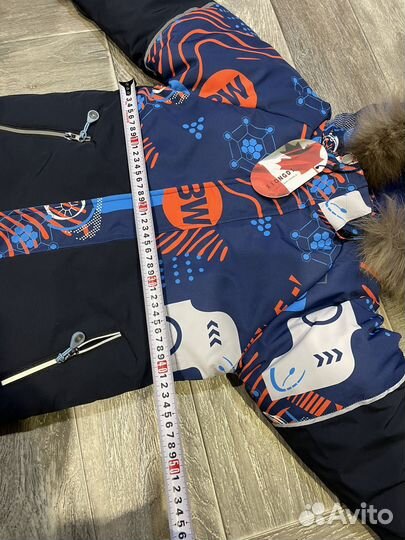 Зимняя куртка 122 новая
