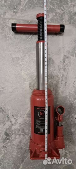 Домкрат гидравлический бутылочный 5 тонн