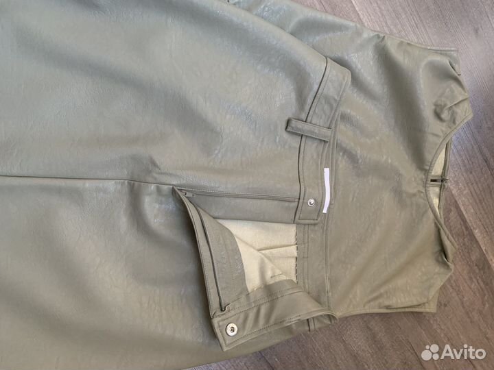 Костюм Mango экокожа