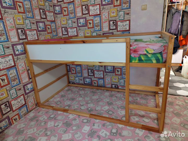 Детская кровать икея кюра (IKEA kura)