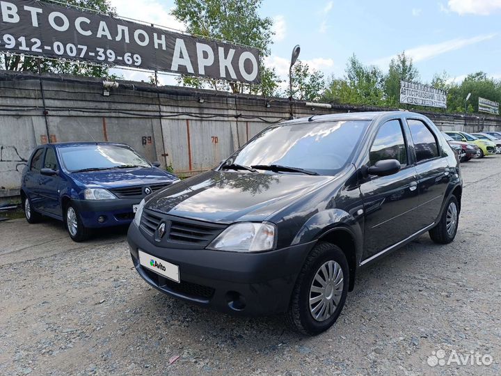 Renault Logan 1.4 МТ, 2007, 178 123 км