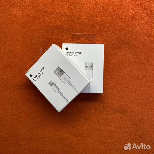 Apple Lightning to USB Cable 0.5m White (new)