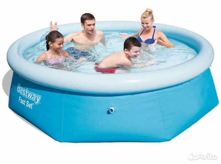 Надувной бассейн бу