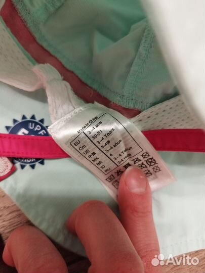 Панама для девочки 50 размер