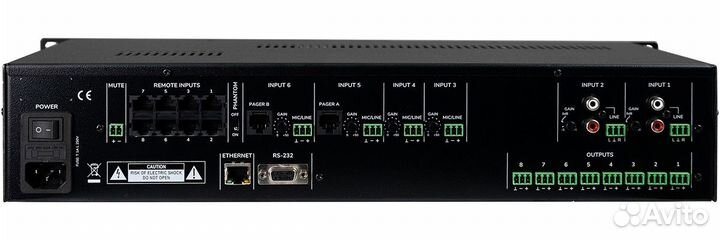 Цифровая матрица Ecler HUB1408