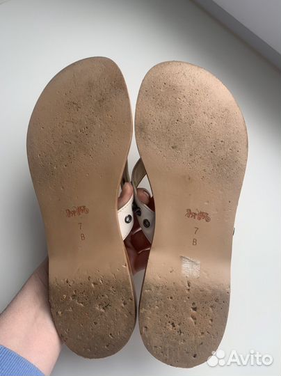 Шлепки coach 7us