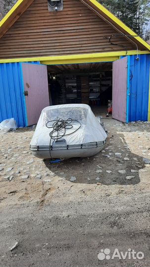 Лодка надувная бу