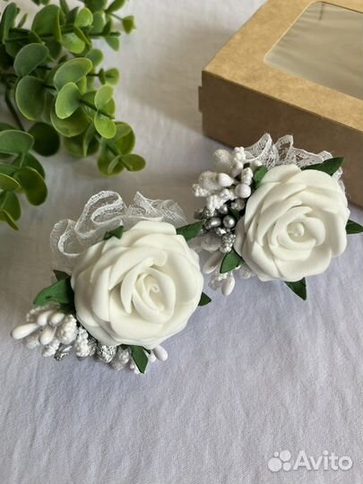 Резиночки для волос ручной работы