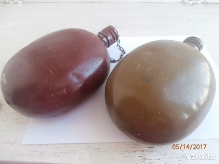 Фляжки армейские СССР алюминий