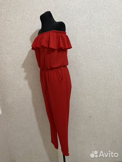 Комбинезон красный летний incity 42/44/46 р