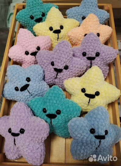 Вязаные игрушки ручной работы