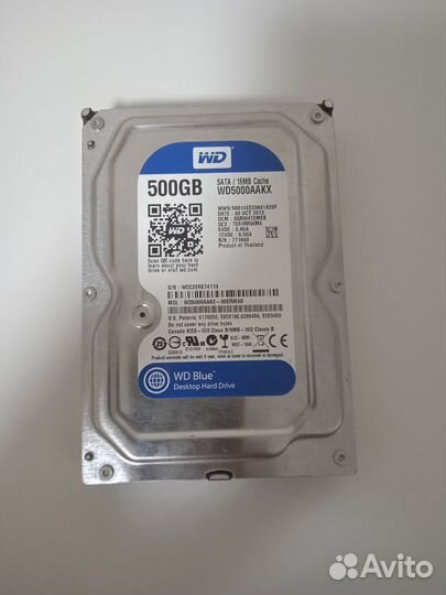 Жесткий диск 500гб WD