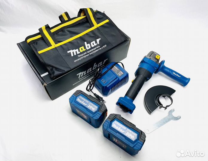 Mabar Бесщеточная угловая шлифовочная машина Болга