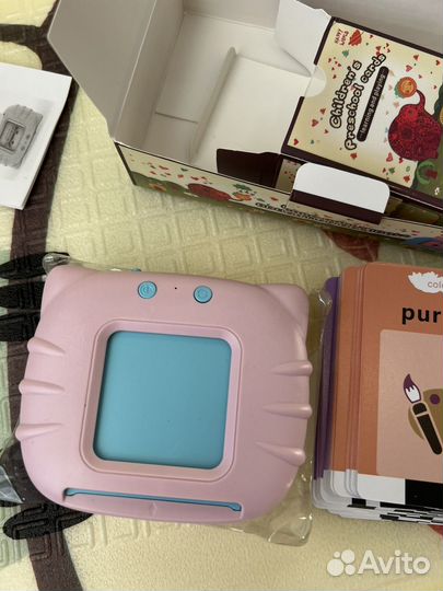 Планшет для изучения английского с карточками