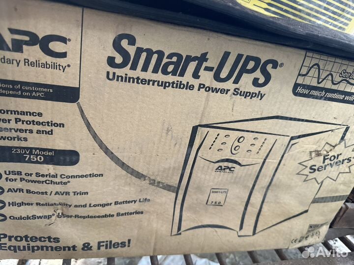 Ибп Smart-UPS 750VA SUA 750I USB 230v