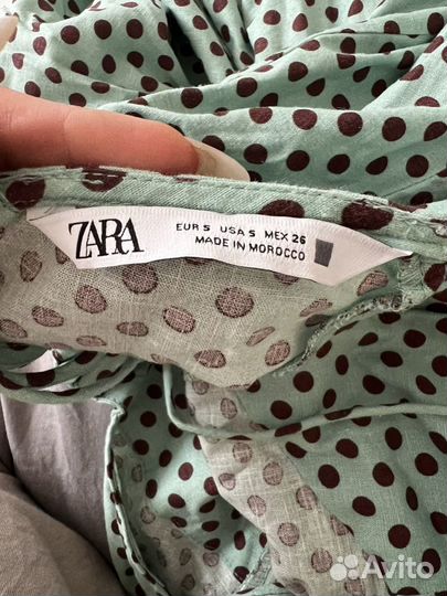 Платье Zara лён S