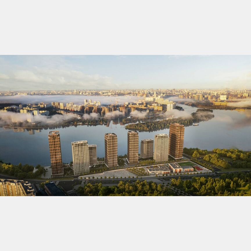 3-к. квартира, 105,7 м², 7/25 эт.