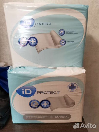 Пеленки одноразовые 60х90 30 штук