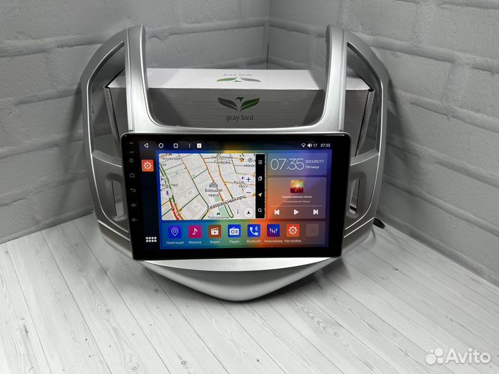 Магнитола андроид GrayBird Chevrolet Cruze 4/64
