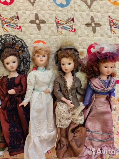 Куклы фарфоровые коллекционные