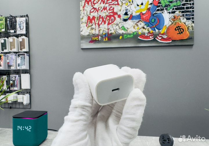 Адаптер (блочек) Apple 20W Оригинал