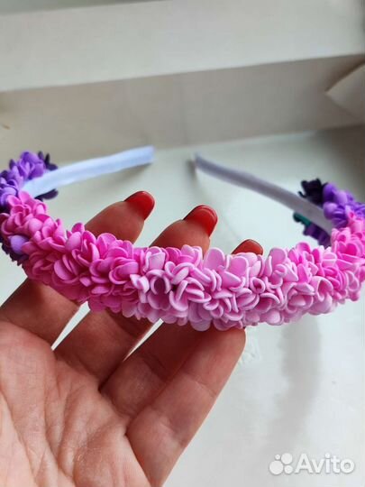 Ободок цветочный