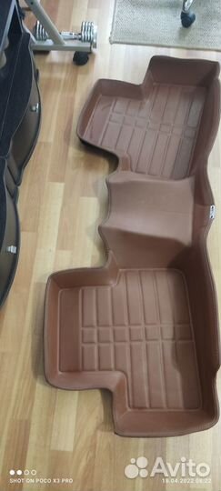 Коврики в салон на задний ряд Asx