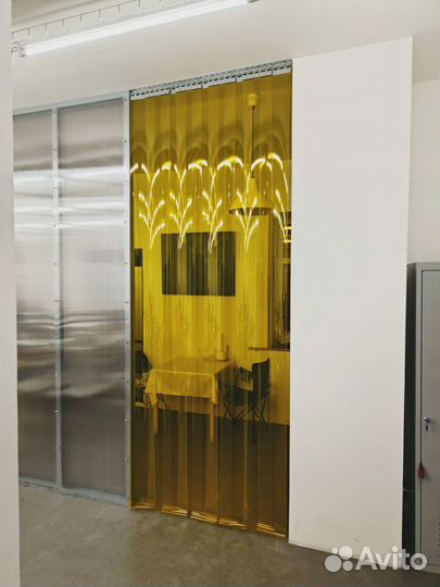 Полосовые пвх завесы цветные: черные, серые, белые