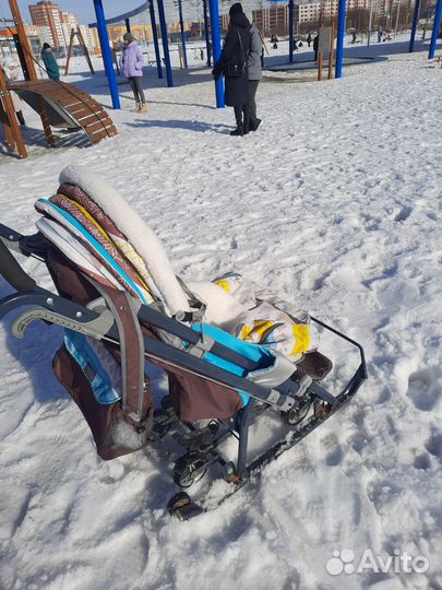 Санки коляска ника
