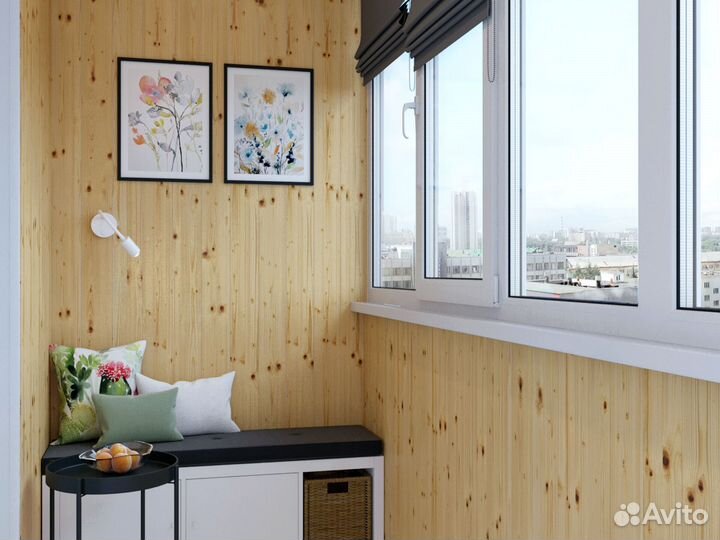 Остекление балконов и лоджий под ключ