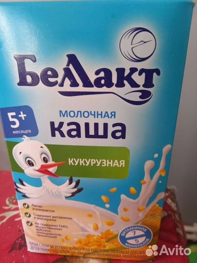 Детские каши молочные