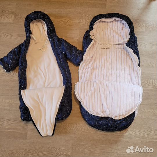 Конверт на выписку для мальчика зима