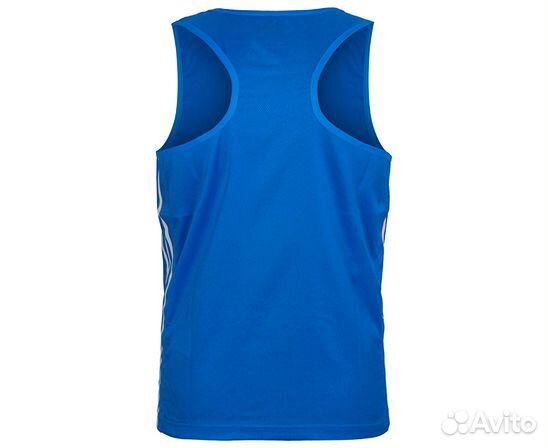 Майка боксерская Adidas Micro Diamond Boxing Top (синяя) (XS)