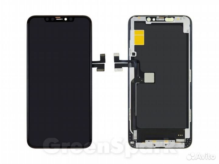 Дисплей для iPhone 11 Pro Max +тач черный с рамко