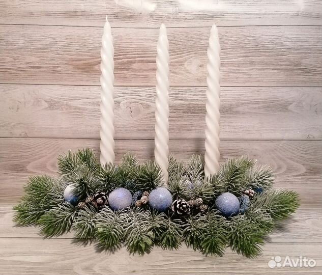 Подсвечник новогодний