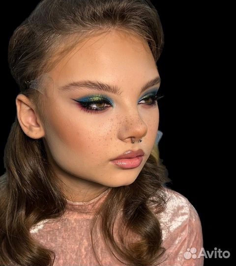 Макияж выезд визаж локоны