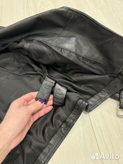 Кожаная куртка косуха 42-44