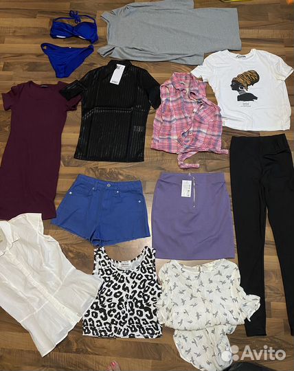 Женские летние вещи пакетом размер 40-42 xs-s