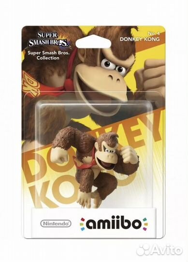 Фигурка Donkey Kong Super Smash Bros Amiibo