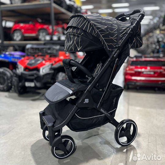 Коляска Baballo 2023г золотая полоска