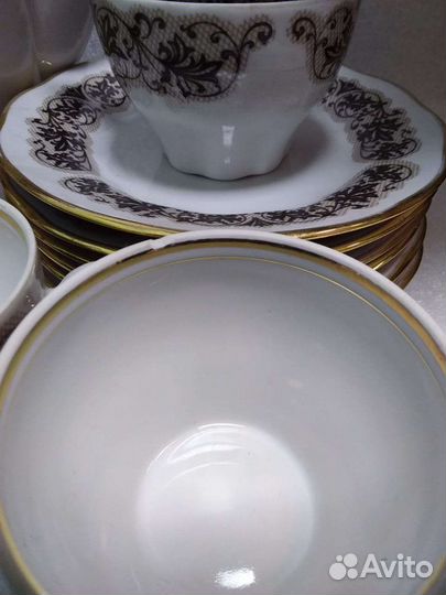 Чайно кофейный сервиз Рига