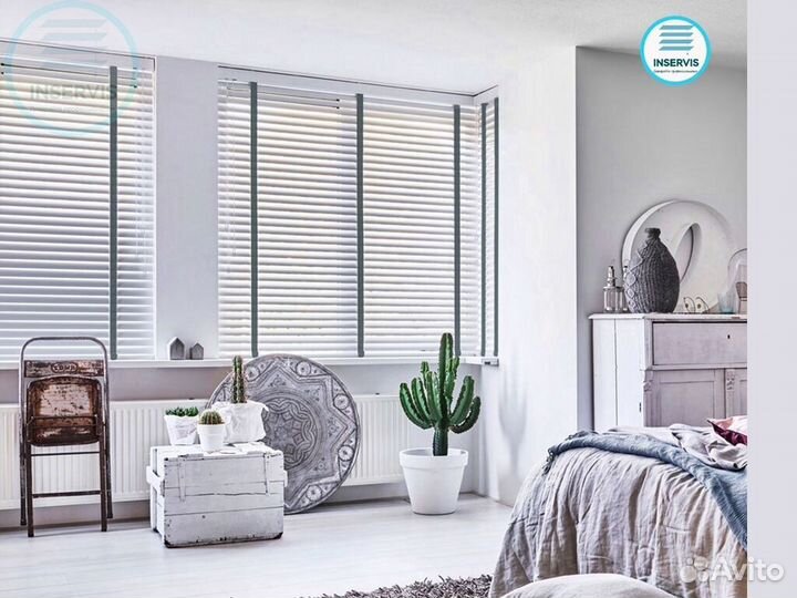 Горизонтальные жалюзи фото