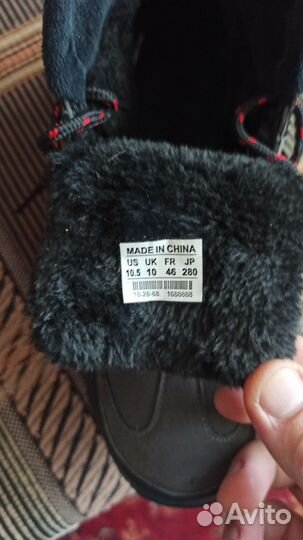 Ботинки мужские зимние 43 размер