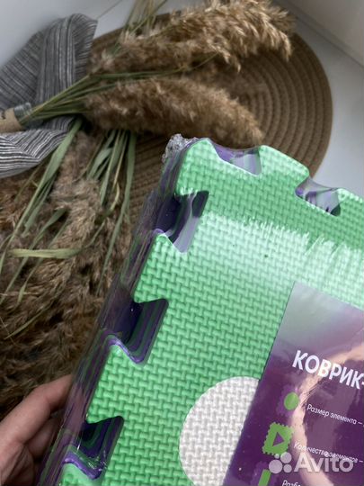 Коврик пазл напольный детский игровой развивающий