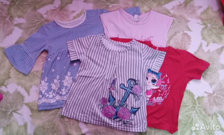 Детские вещи пакетом для девочек 2-4 года