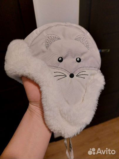 Шапка шлем зимняя