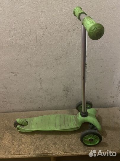Самокат детский трехколесный бу