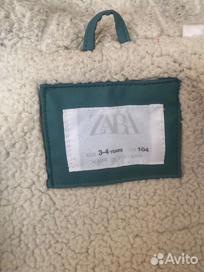 Куртка детская zara 104