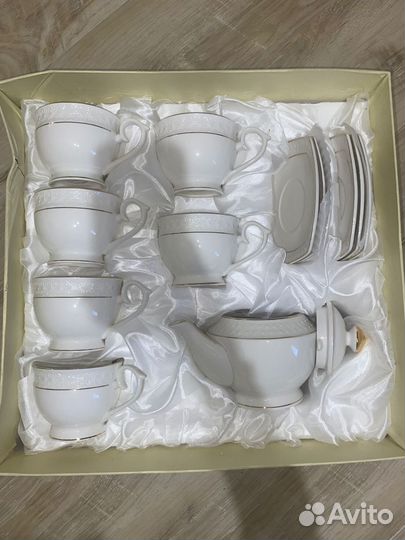 Чайный сервиз коралл