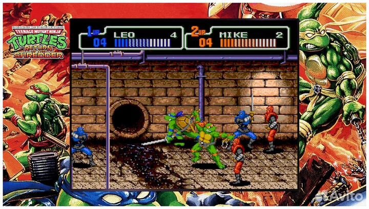 Teenage Mutant Ninja Turtles: Cowabunga Collec анг